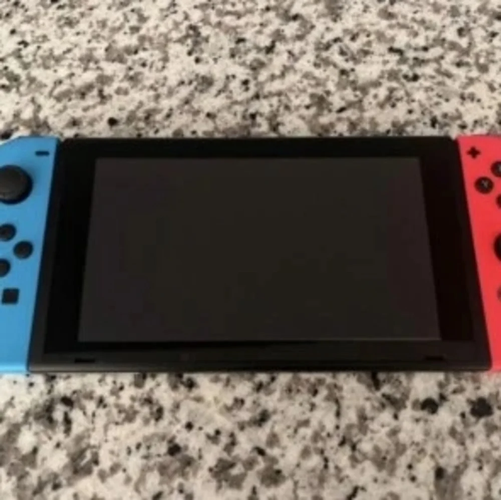 Nintendo Switch Console - Neon Red and Blue